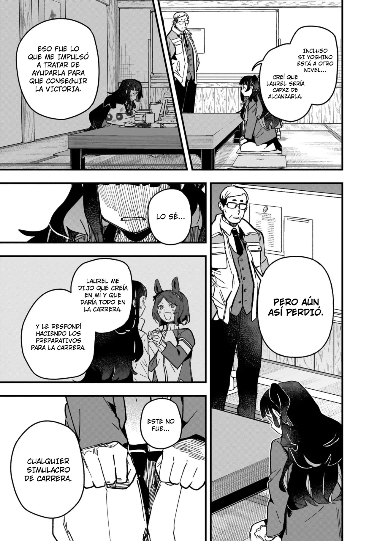 Uma Musume Pretty Derby: Star Blossom Capitulo 5: Todo es Gracias a Ti página 11