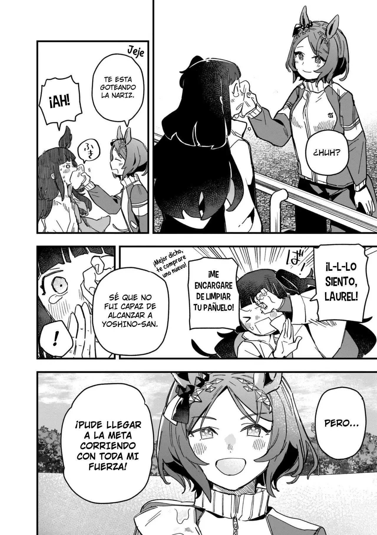 Uma Musume Pretty Derby: Star Blossom Capitulo 5: Todo es Gracias a Ti página 4