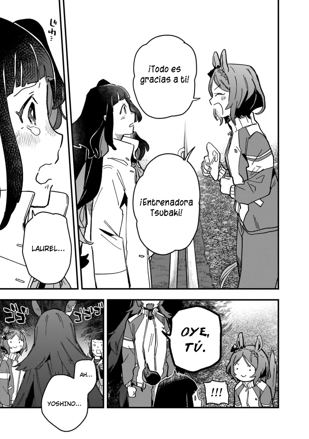 Uma Musume Pretty Derby: Star Blossom Capitulo 5: Todo es Gracias a Ti página 5