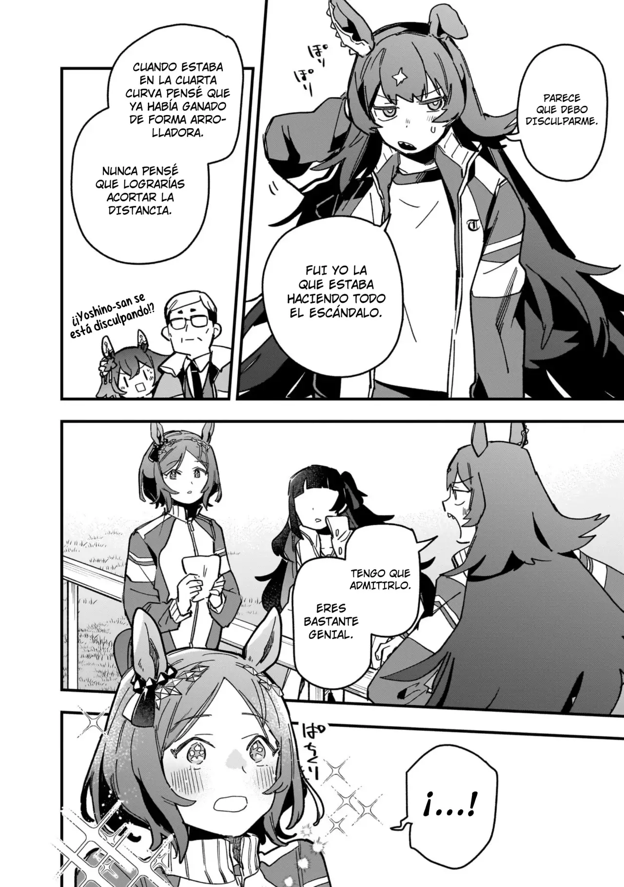 Uma Musume Pretty Derby: Star Blossom Capitulo 5: Todo es Gracias a Ti página 6