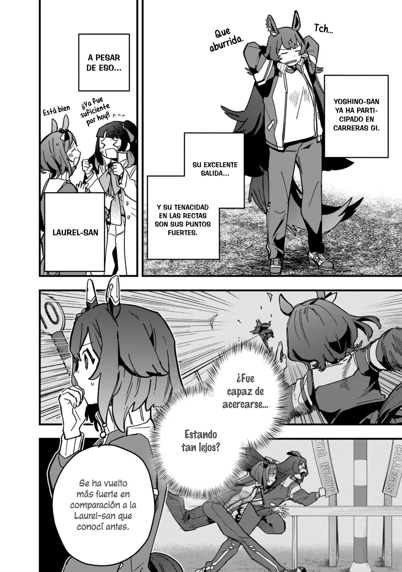 Uma Musume Pretty Derby: Star Blossom Capitulo 5: Todo es Gracias a Ti página 8