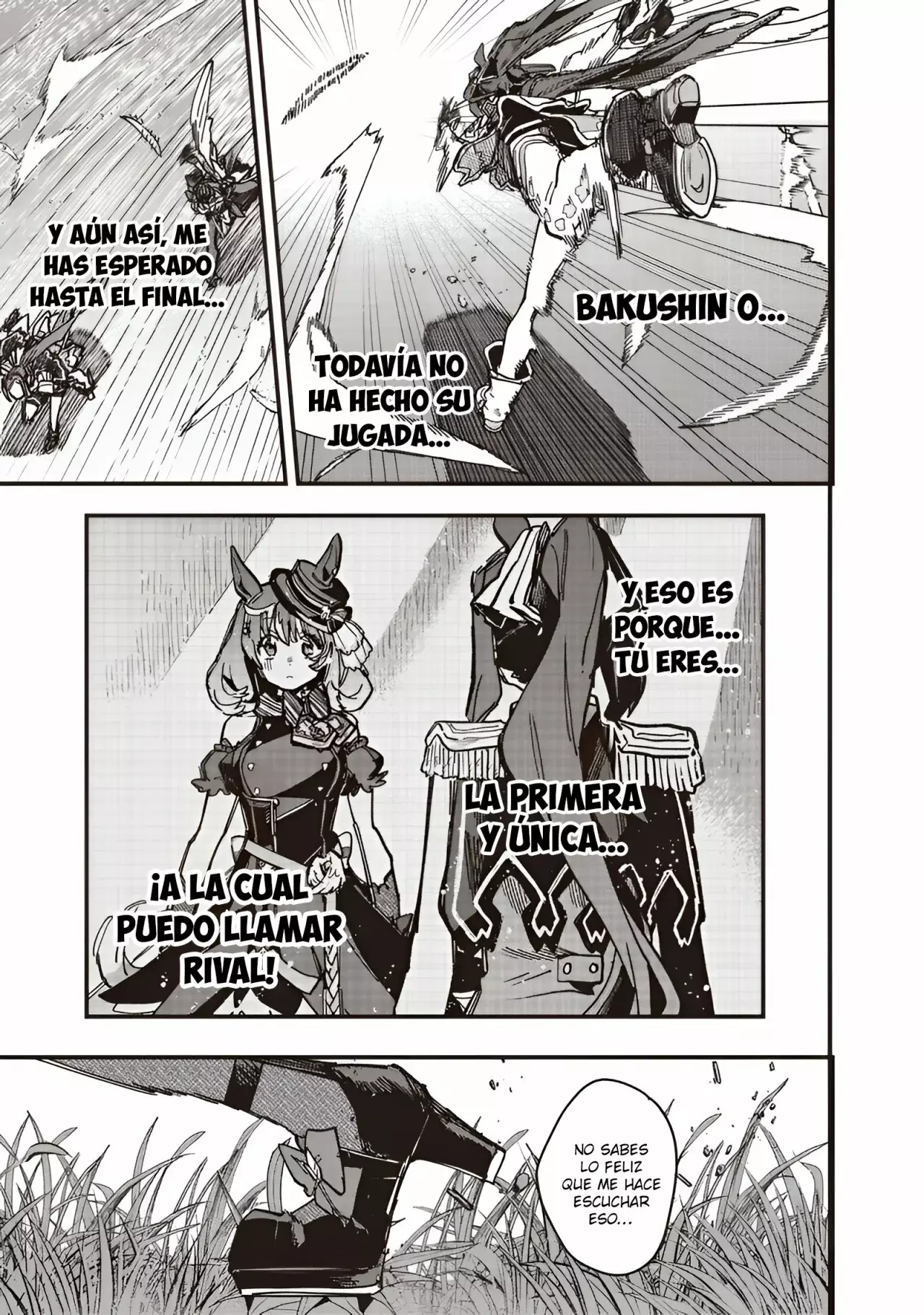 Uma Musume Pretty Derby: Star Blossom Capitulo 51: Una Simple Milla página 4