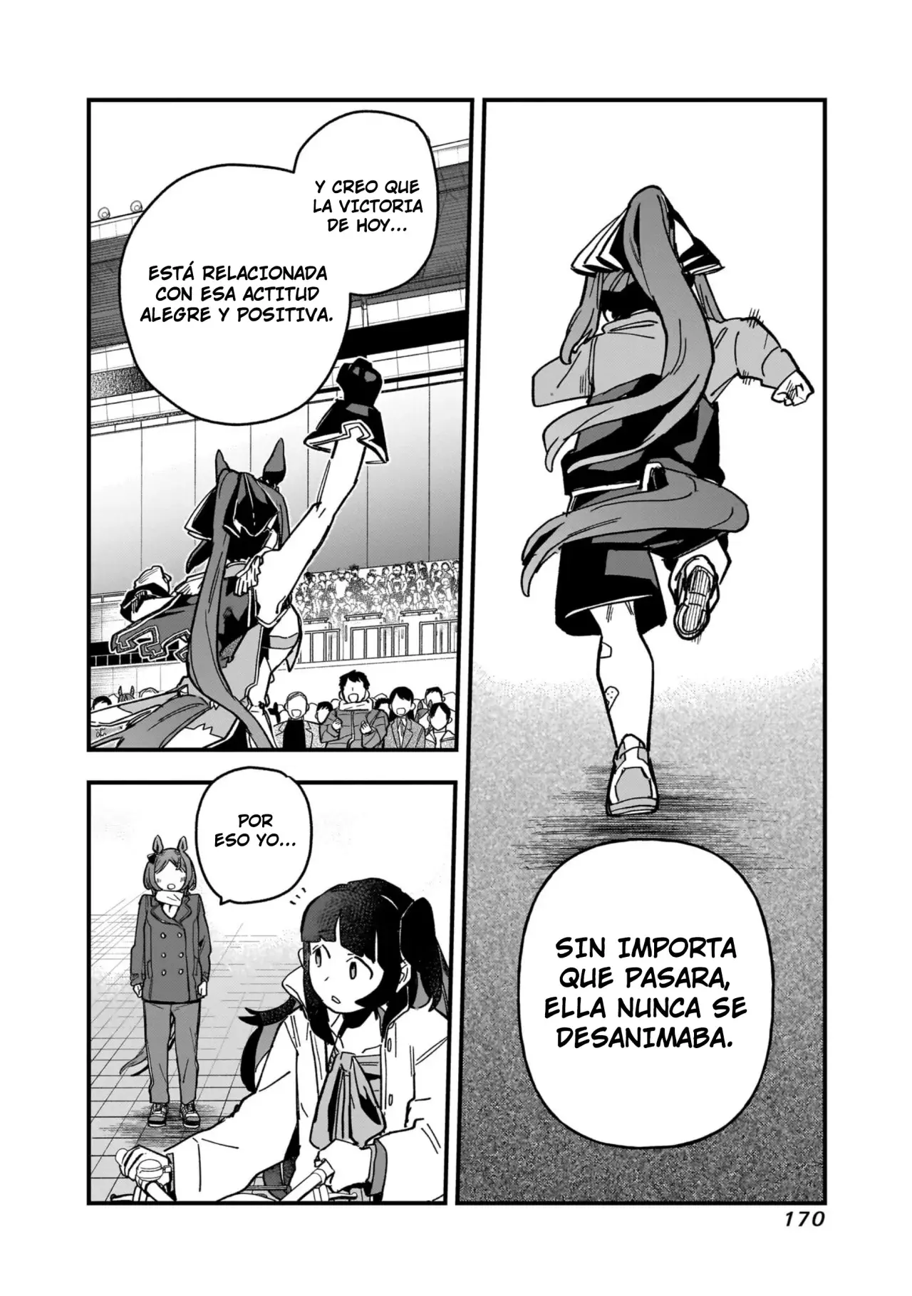 Uma Musume Pretty Derby: Star Blossom Capitulo 6: Banquete de la Victoria página 18