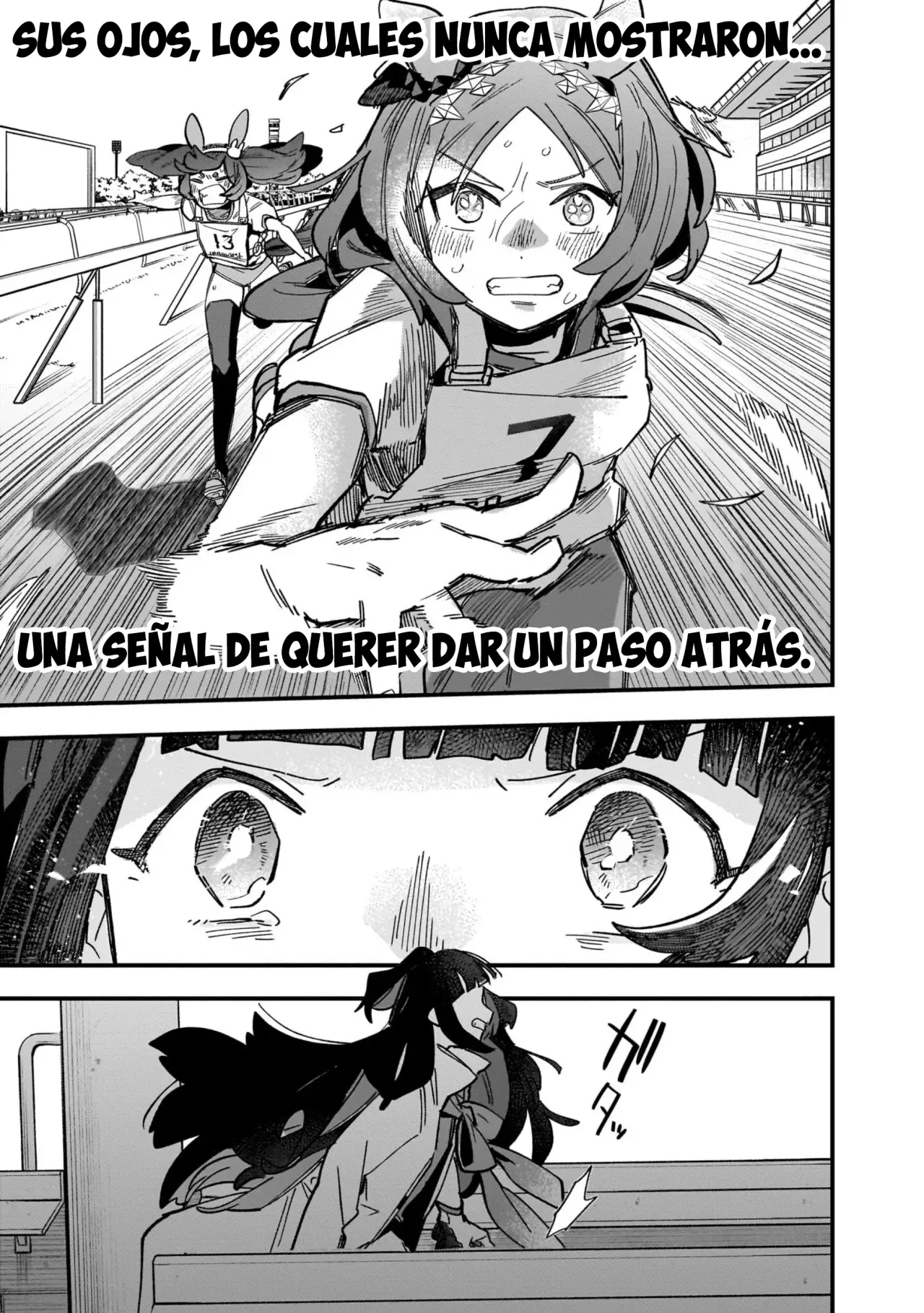 Uma Musume Pretty Derby: Star Blossom Capitulo 8: Fuerza de Voluntad página 13
