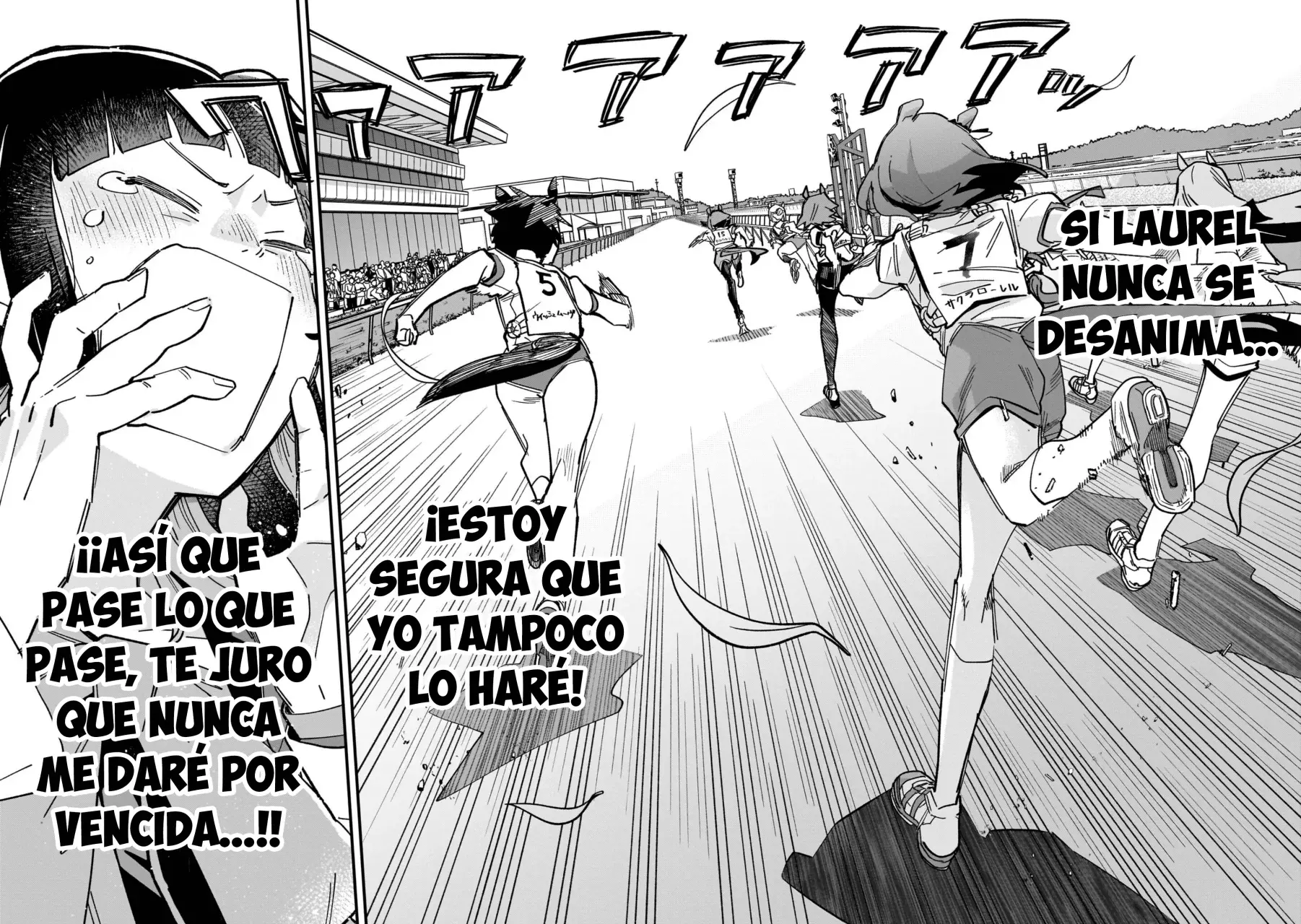 Uma Musume Pretty Derby: Star Blossom Capitulo 8: Fuerza de Voluntad página 14