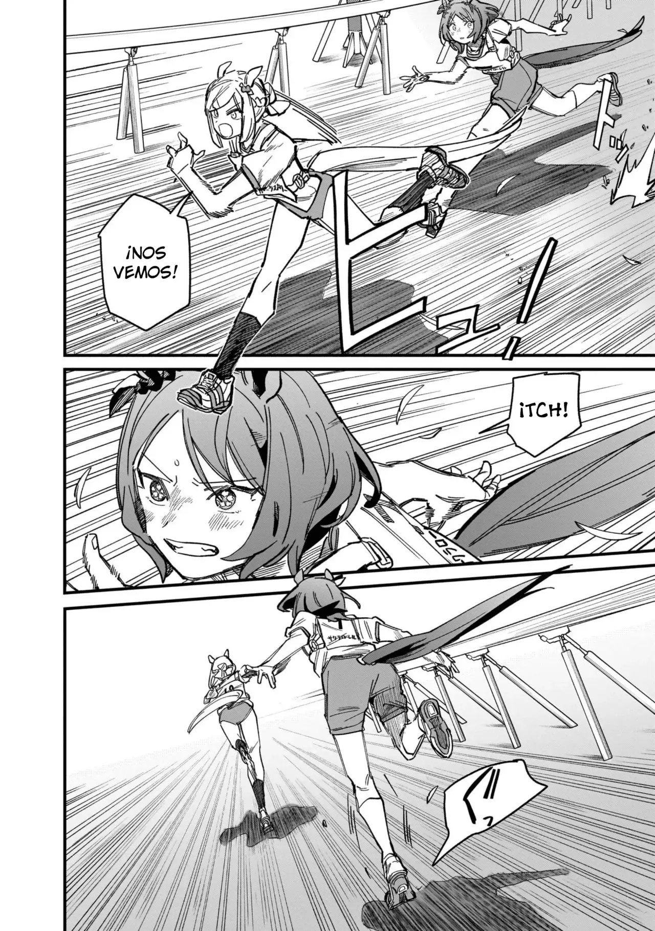 Uma Musume Pretty Derby: Star Blossom Capitulo 8: Fuerza de Voluntad página 4