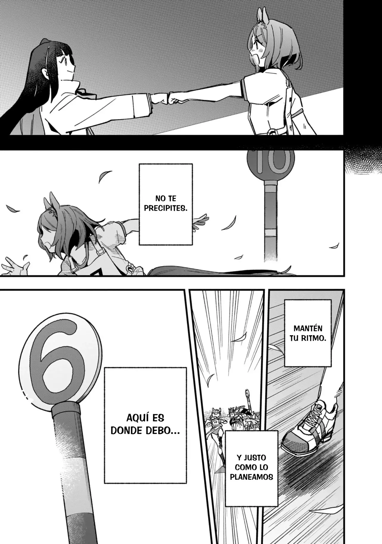 Uma Musume Pretty Derby: Star Blossom Capitulo 8: Fuerza de Voluntad página 5