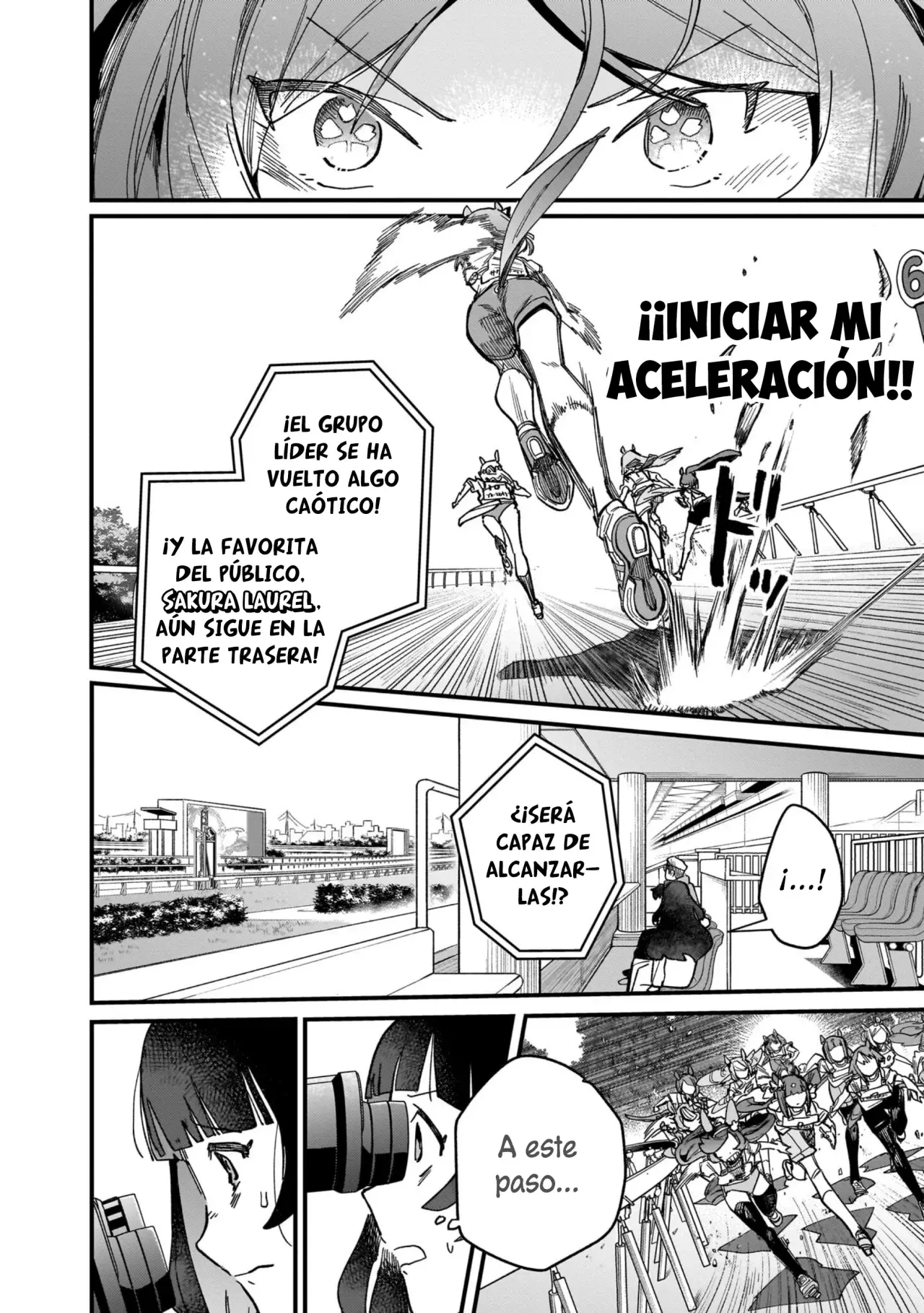 Uma Musume Pretty Derby: Star Blossom Capitulo 8: Fuerza de Voluntad página 6