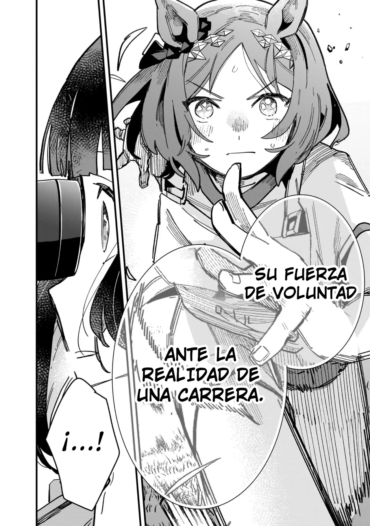 Uma Musume Pretty Derby: Star Blossom Capitulo 8: Fuerza de Voluntad página 8