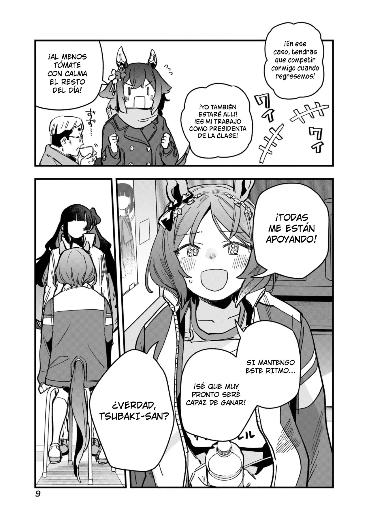 Uma Musume Pretty Derby: Star Blossom Capitulo 9: Trabajo en Equipo página 10