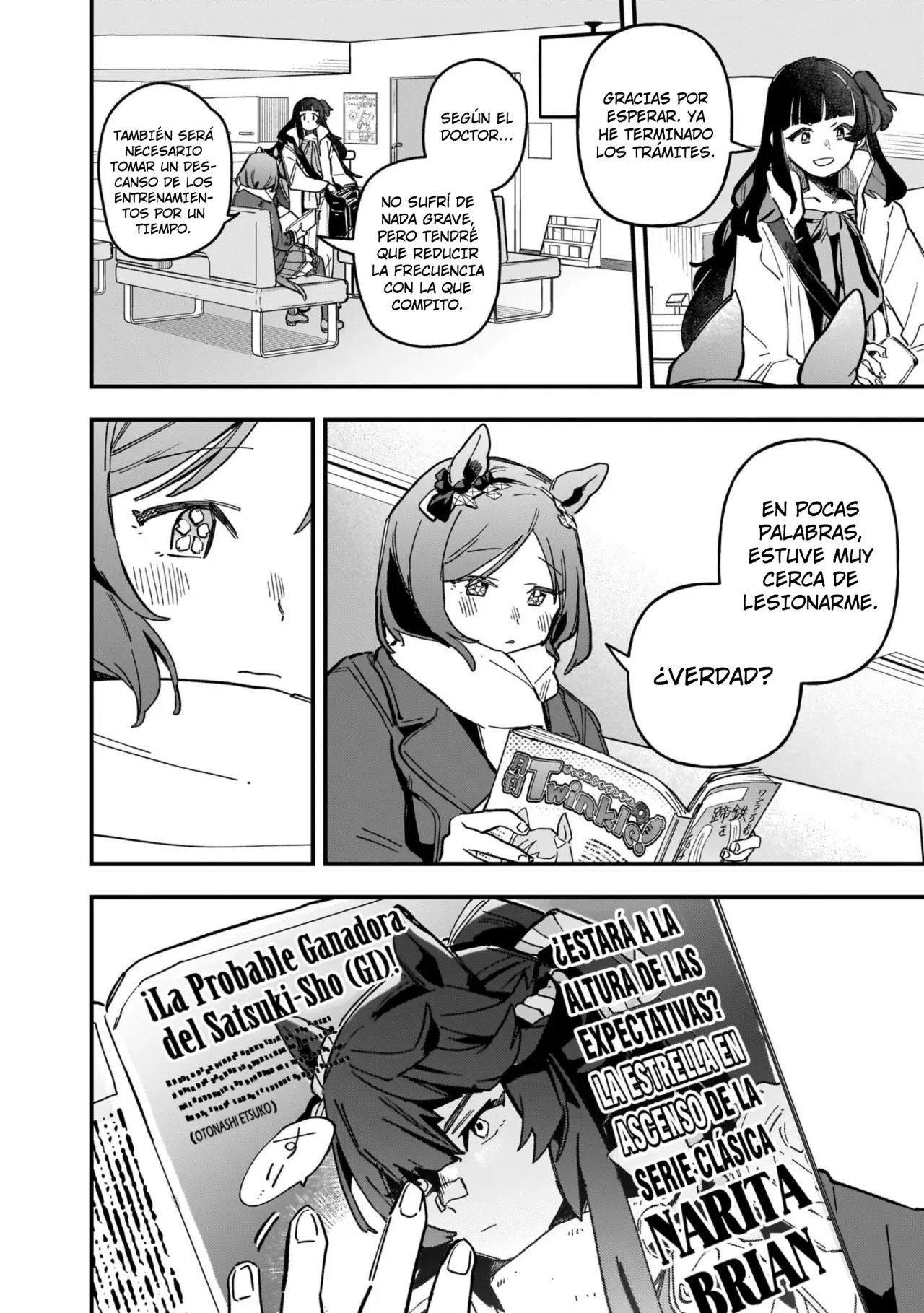Uma Musume Pretty Derby: Star Blossom Capitulo 9: Trabajo en Equipo página 13