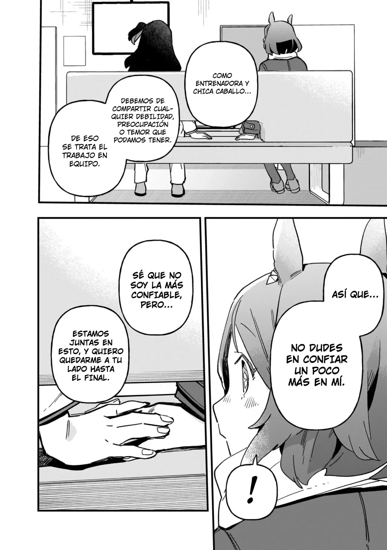 Uma Musume Pretty Derby: Star Blossom Capitulo 9: Trabajo en Equipo página 17