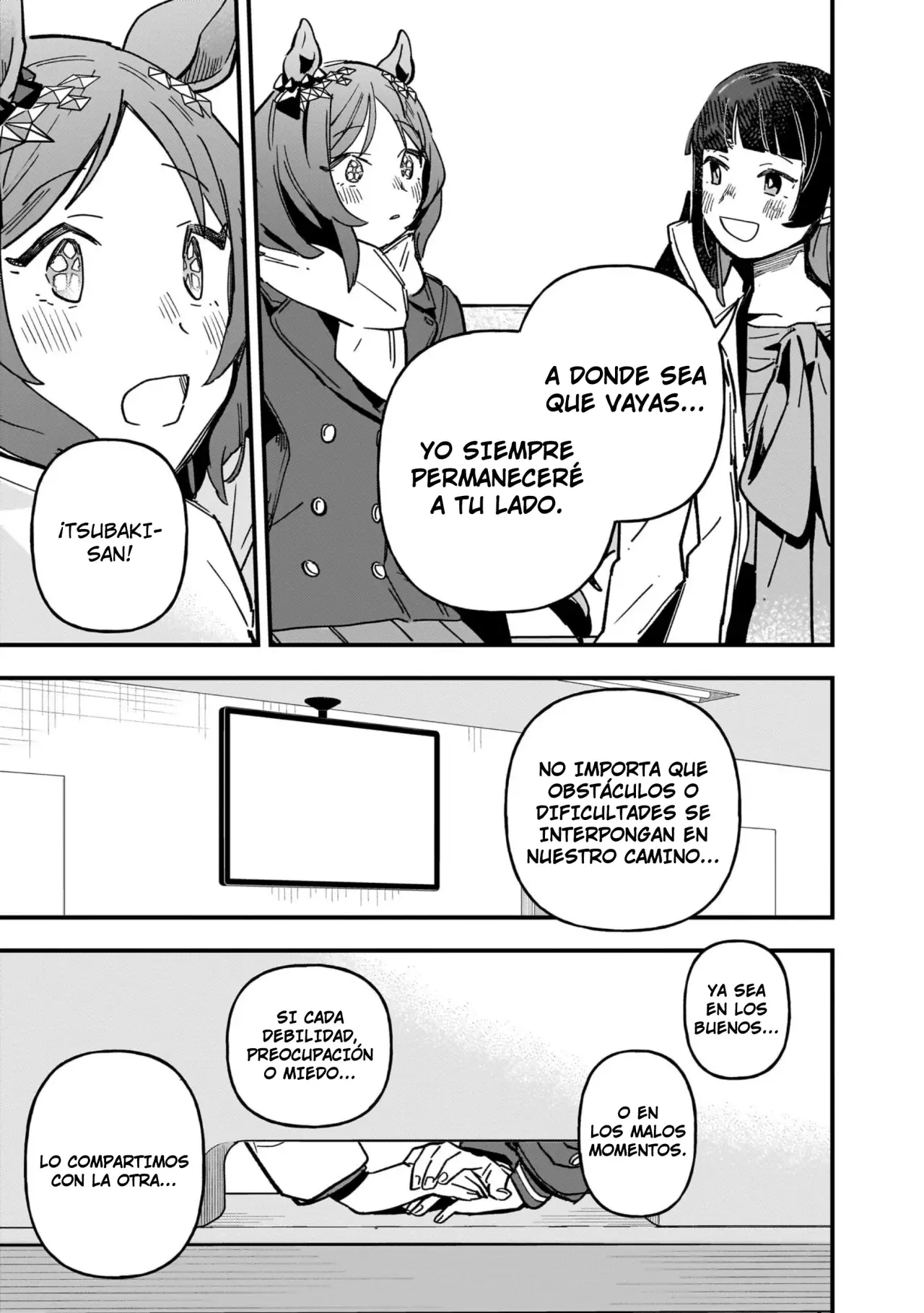 Uma Musume Pretty Derby: Star Blossom Capitulo 9: Trabajo en Equipo página 18