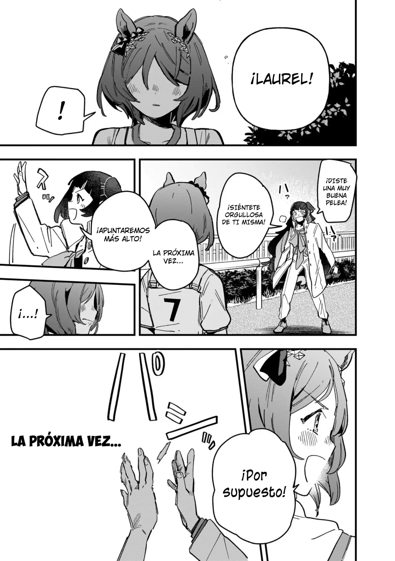Uma Musume Pretty Derby: Star Blossom Capitulo 9: Trabajo en Equipo página 6