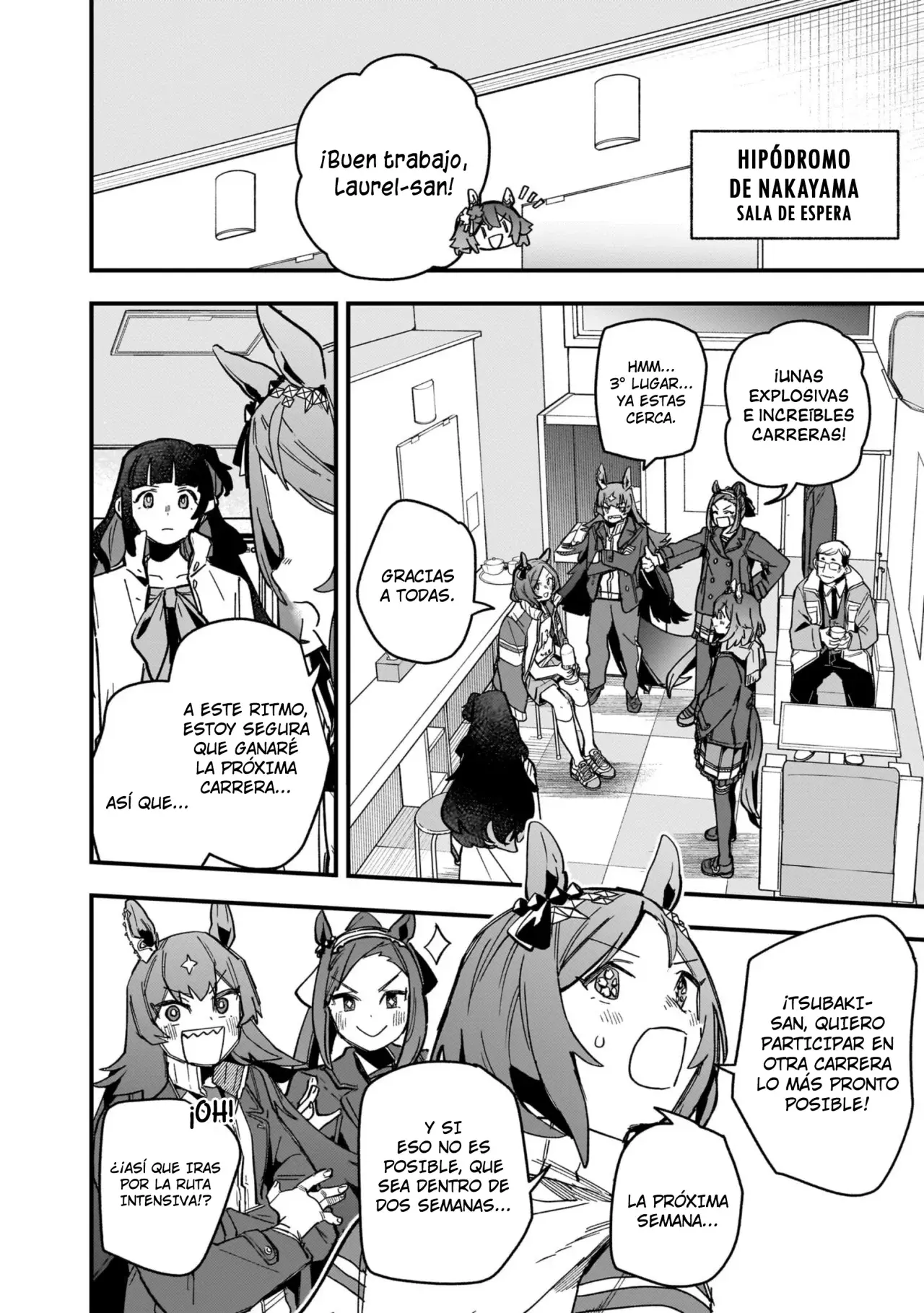 Uma Musume Pretty Derby: Star Blossom Capitulo 9: Trabajo en Equipo página 9