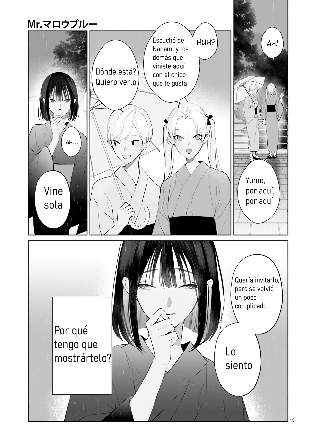 Mr. Mallow Blue Capitulo 28 página 15