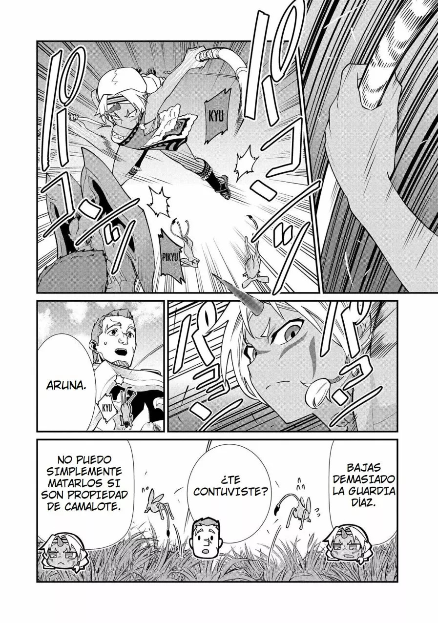Ryoumin 0-nin Start no Henkyou Ryoushu-sama: Ao no Dias to Soukaku no Otome Capitulo 12 página 17