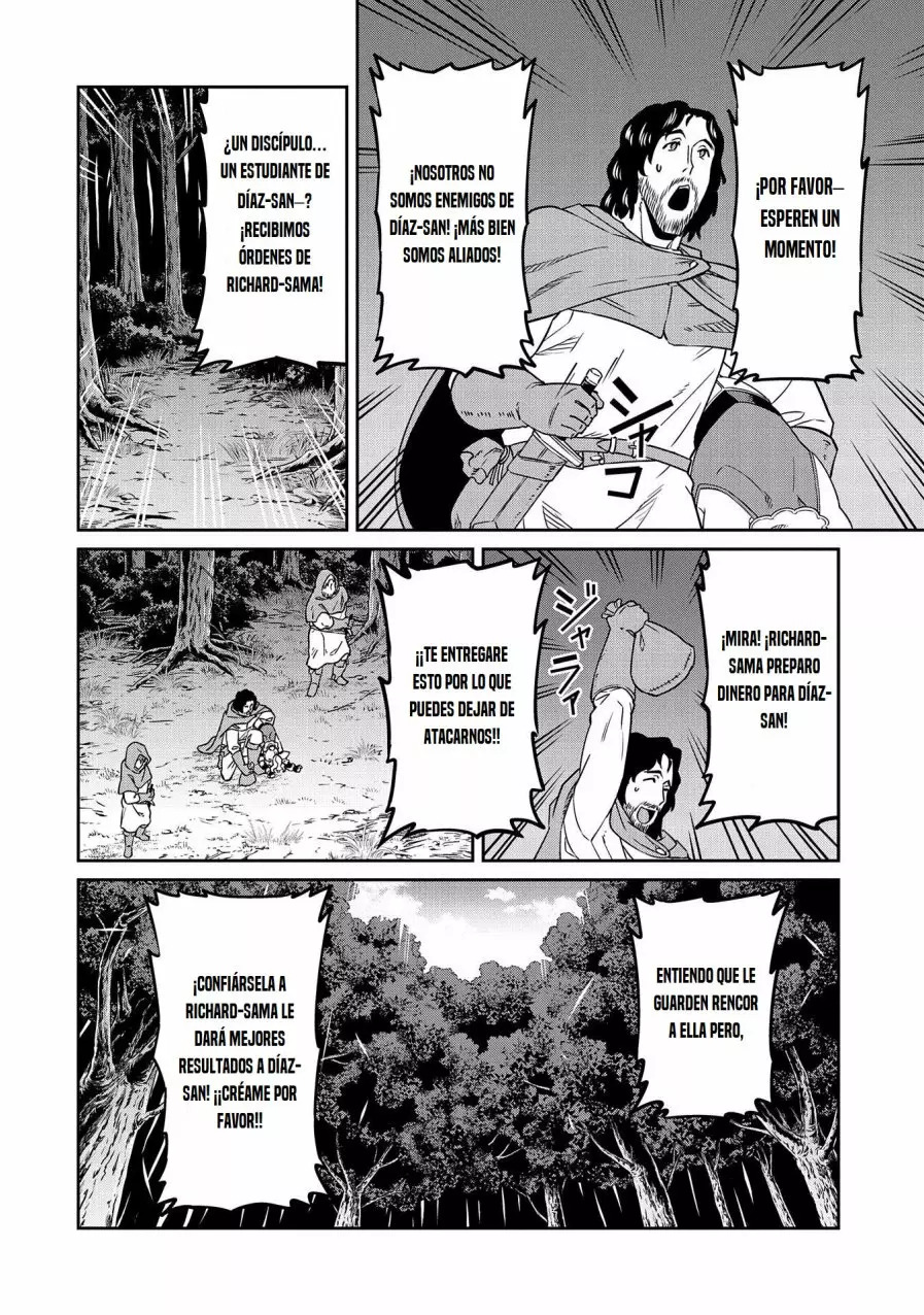 Ryoumin 0-nin Start no Henkyou Ryoushu-sama: Ao no Dias to Soukaku no Otome Capitulo 19 página 28