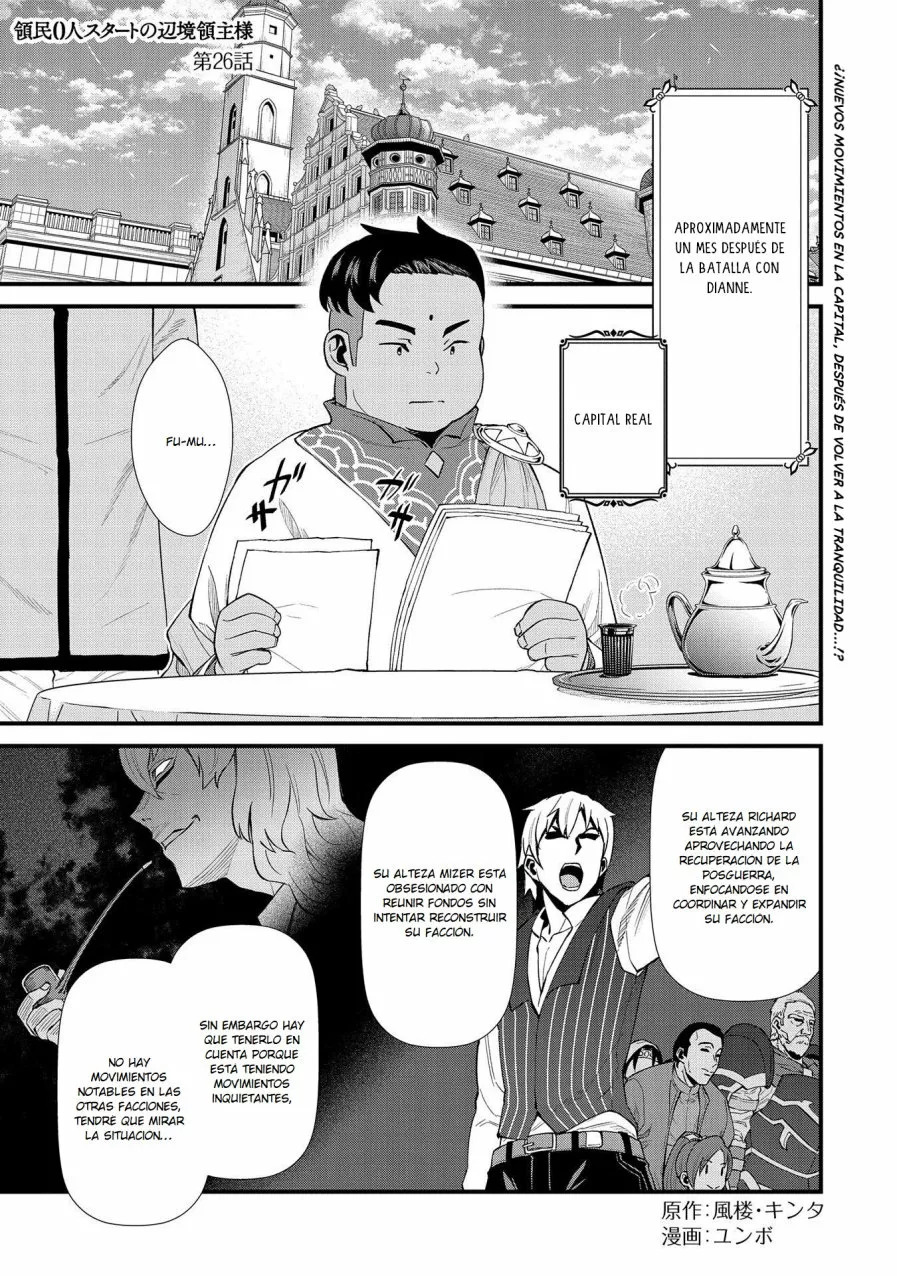 Ryoumin 0-nin Start no Henkyou Ryoushu-sama: Ao no Dias to Soukaku no Otome Capitulo 26 página 7