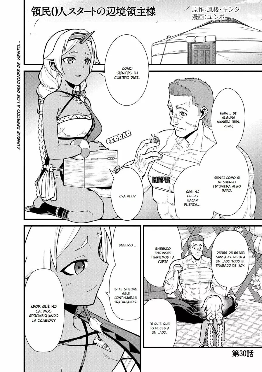 Ryoumin 0-nin Start no Henkyou Ryoushu-sama: Ao no Dias to Soukaku no Otome Capitulo 30 página 3