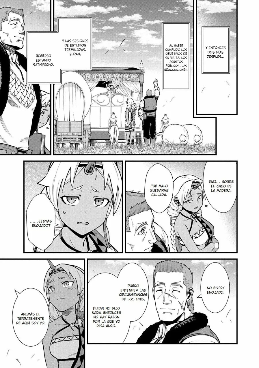 Ryoumin 0-nin Start no Henkyou Ryoushu-sama: Ao no Dias to Soukaku no Otome Capitulo 33 página 32