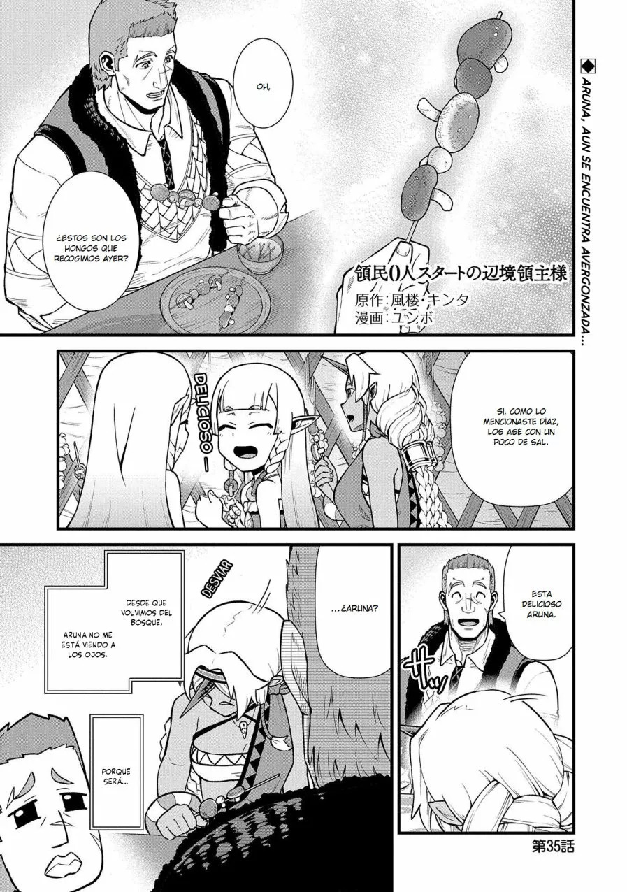 Ryoumin 0-nin Start no Henkyou Ryoushu-sama: Ao no Dias to Soukaku no Otome Capitulo 35 página 3