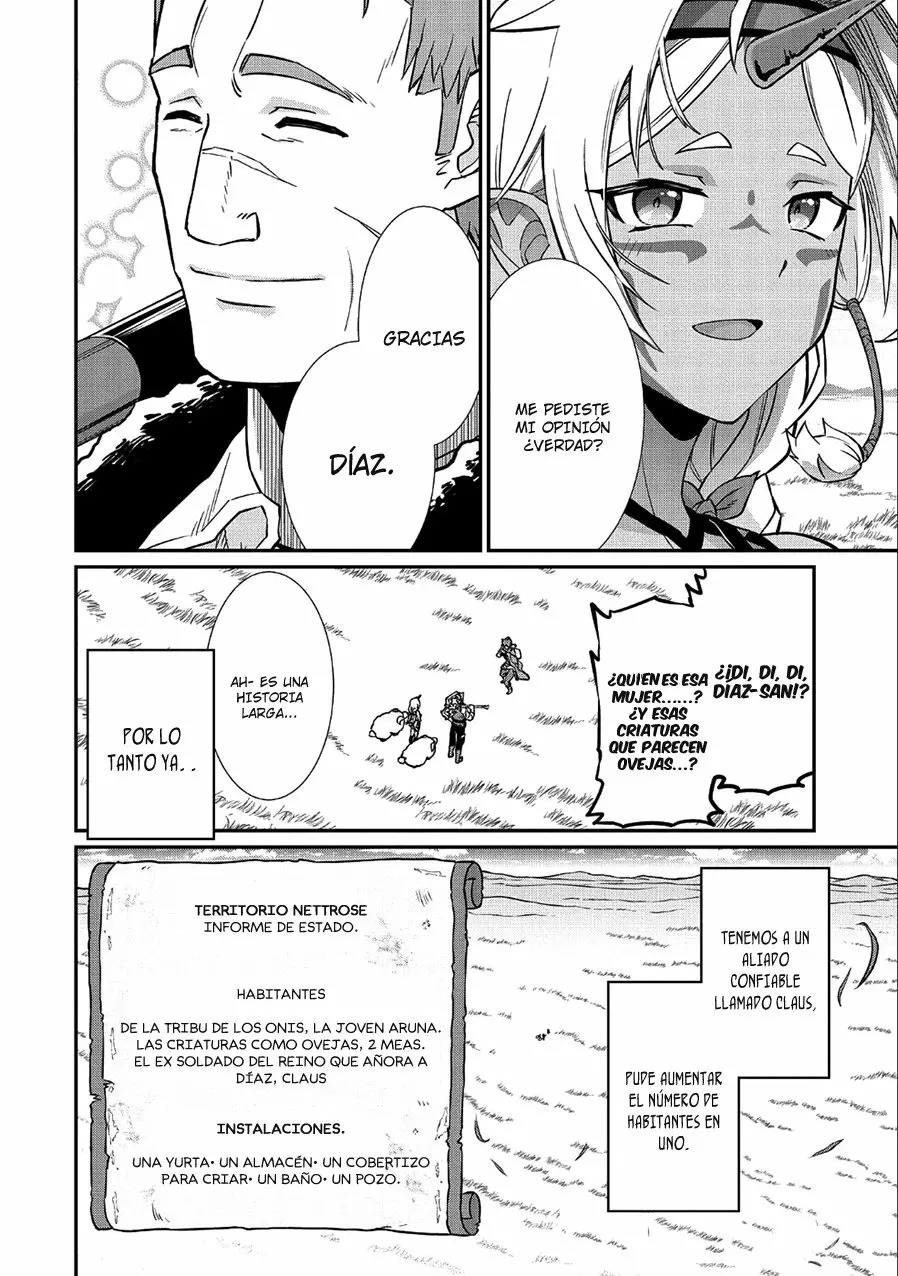 Ryoumin 0-nin Start no Henkyou Ryoushu-sama: Ao no Dias to Soukaku no Otome Capitulo 5 página 33