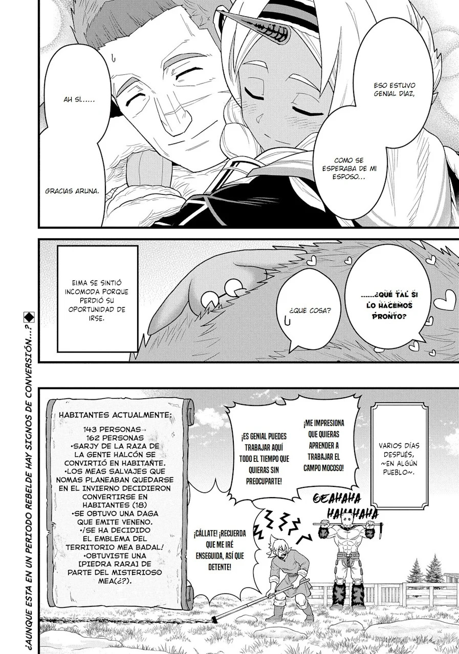 Ryoumin 0-nin Start no Henkyou Ryoushu-sama: Ao no Dias to Soukaku no Otome Capitulo 55 página 33