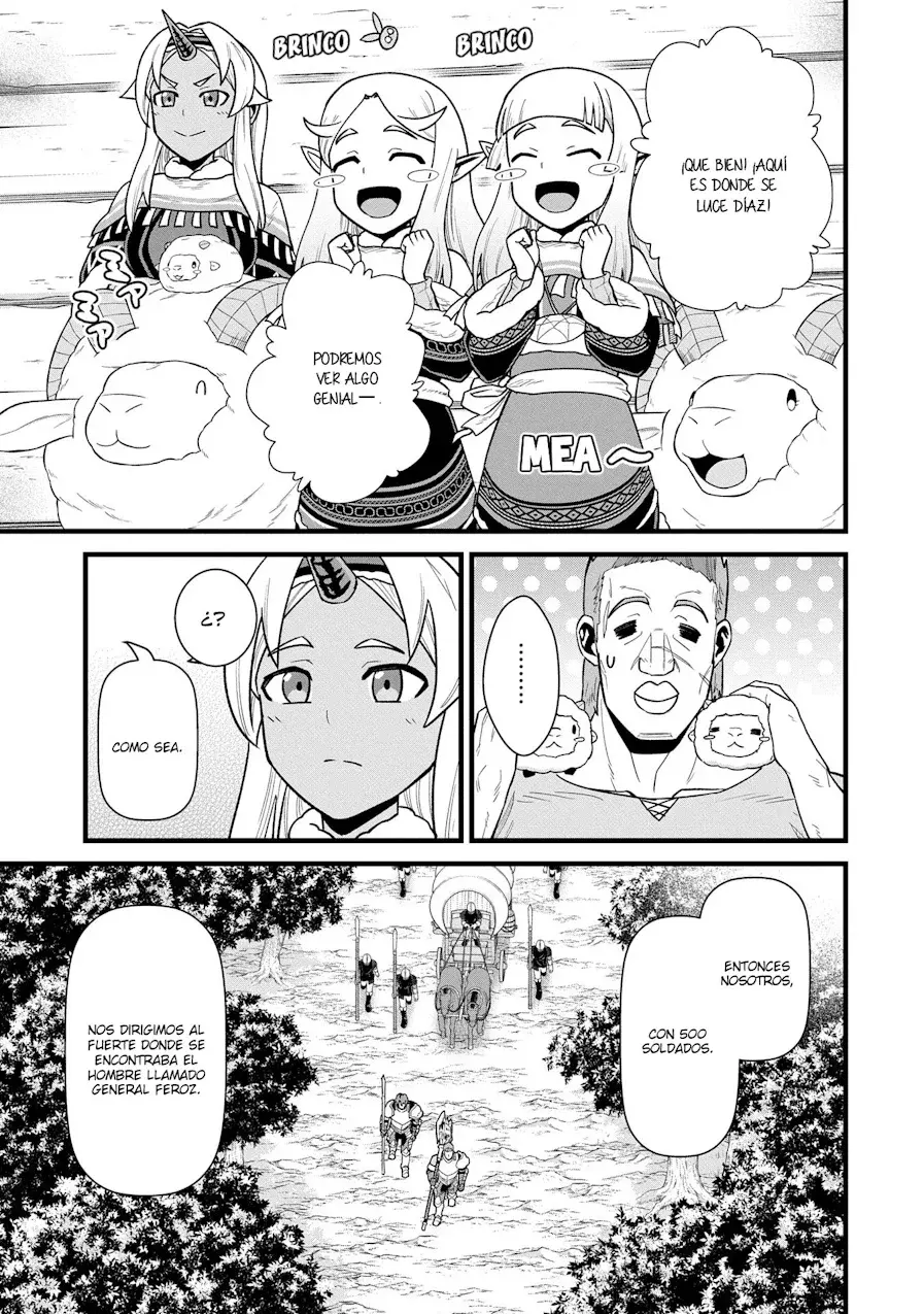 Ryoumin 0-nin Start no Henkyou Ryoushu-sama: Ao no Dias to Soukaku no Otome Capitulo 58 página 21