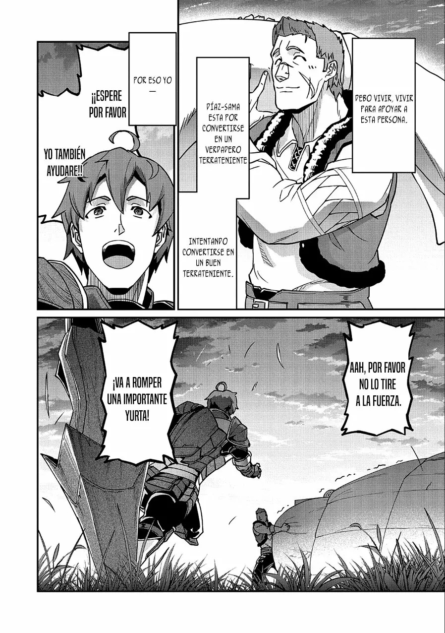 Ryoumin 0-nin Start no Henkyou Ryoushu-sama: Ao no Dias to Soukaku no Otome Capitulo 6 página 35