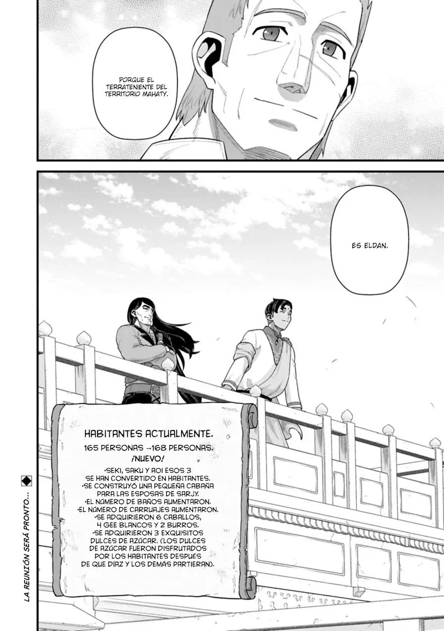 Ryoumin 0-nin Start no Henkyou Ryoushu-sama: Ao no Dias to Soukaku no Otome Capitulo 65 página 35
