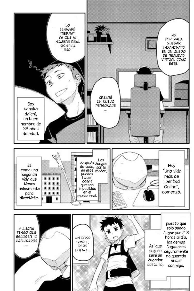 To aru Ossan no VRMMO Katsudouki Capitulo 1 página 2