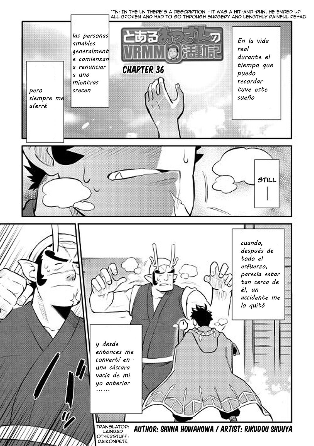 To aru Ossan no VRMMO Katsudouki Capitulo 36 página 1