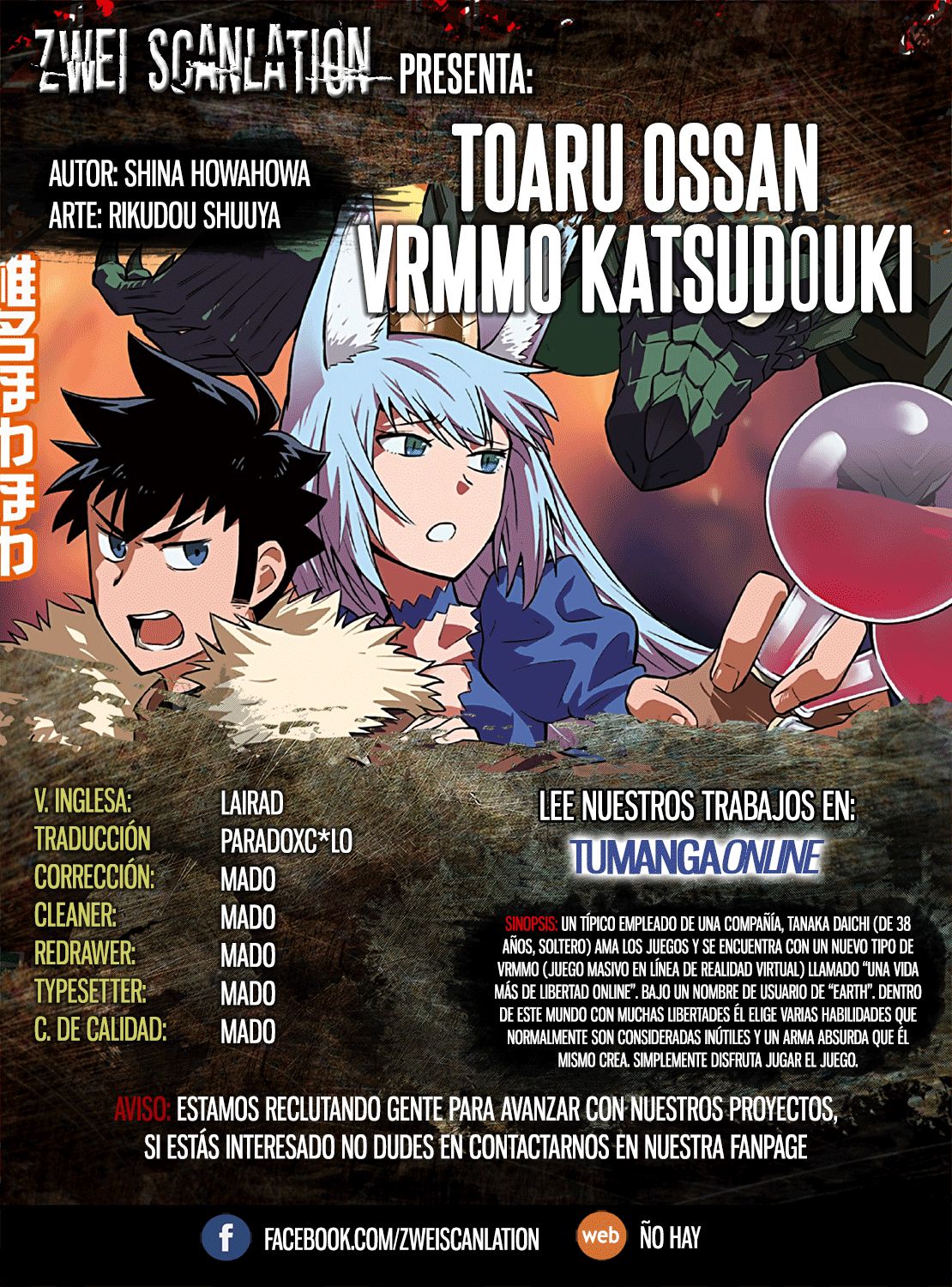 To aru Ossan no VRMMO Katsudouki Capitulo 37 página 1