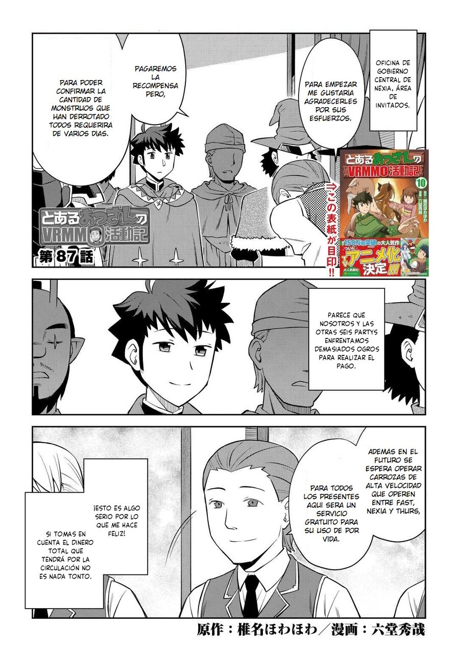 To aru Ossan no VRMMO Katsudouki Capitulo 87 página 2