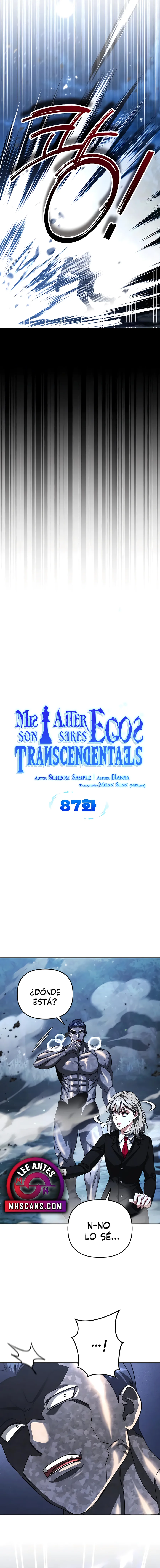 Mis Alter Egos Son Seres Trascendentales Capitulo 87 página 7