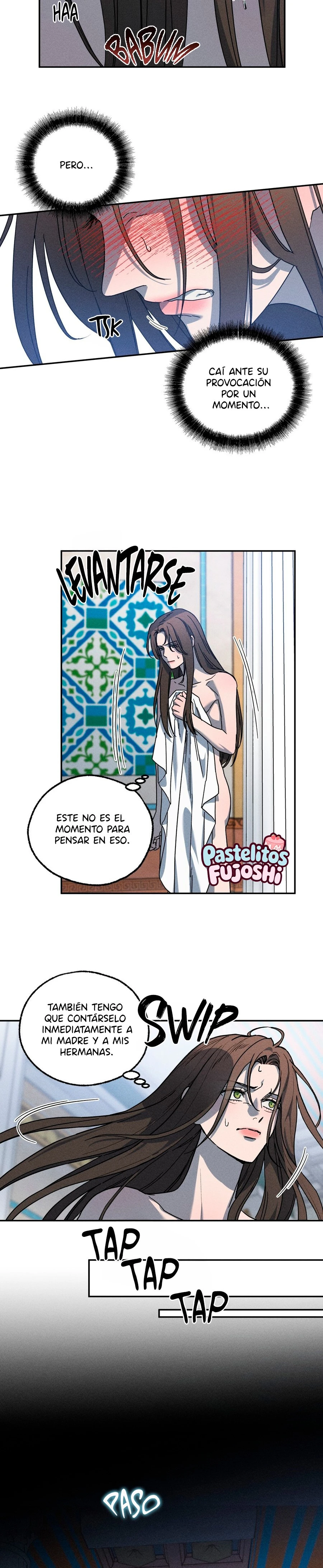 El amor llega en una noche iluminada por la luna. Capitulo 12 página 12