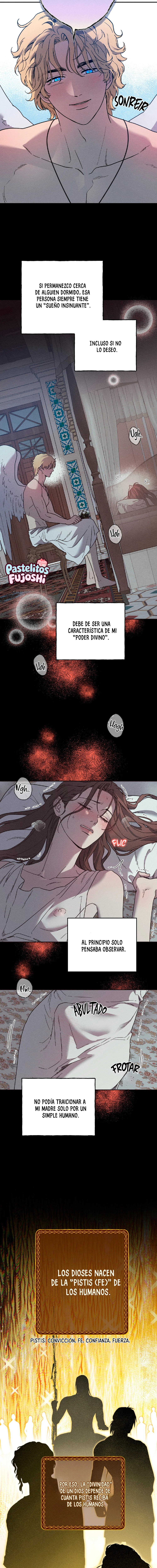 El amor llega en una noche iluminada por la luna. Capitulo 17 página 6