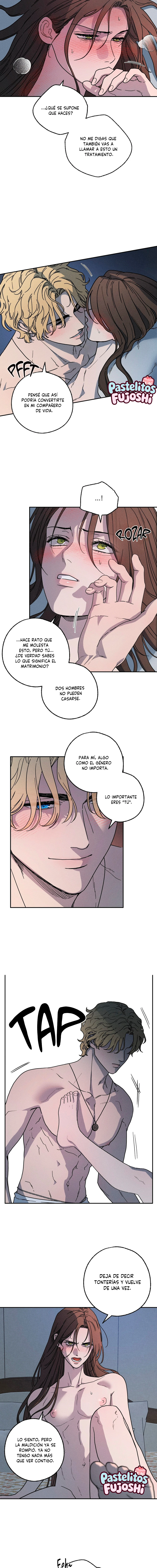 El amor llega en una noche iluminada por la luna. Capitulo 20 página 5
