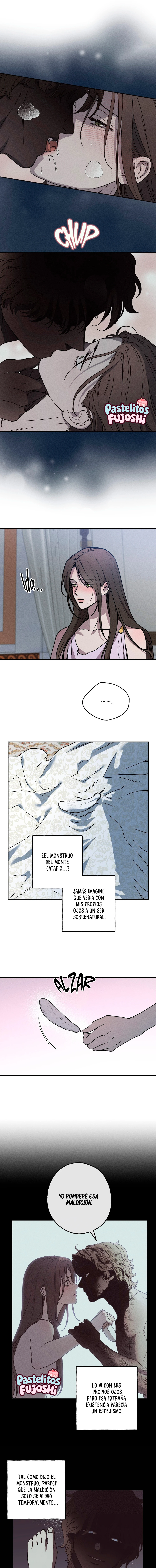El amor llega en una noche iluminada por la luna. Capitulo 20 página 9