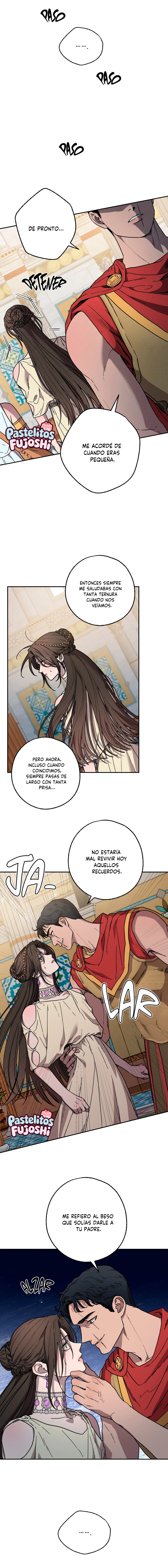 El amor llega en una noche iluminada por la luna. Capitulo 21 página 7
