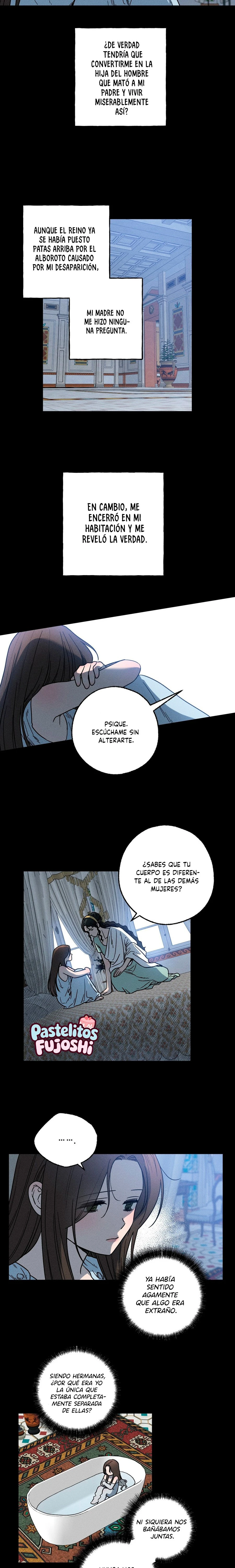 El amor llega en una noche iluminada por la luna. Capitulo 22 página 17