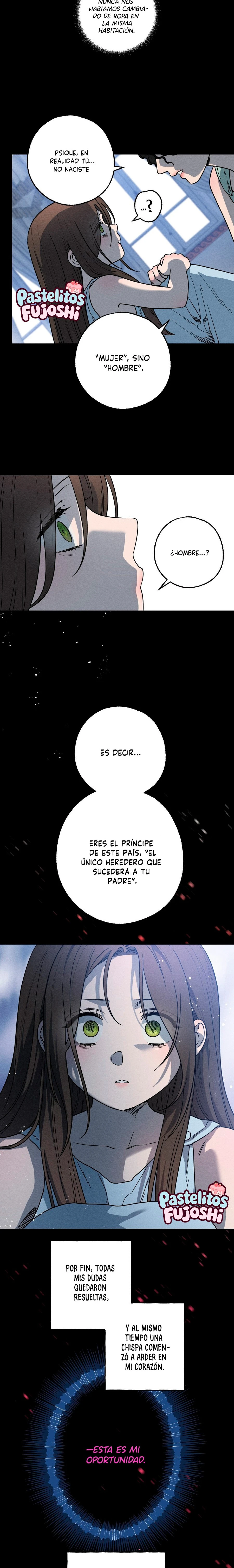 El amor llega en una noche iluminada por la luna. Capitulo 22 página 18