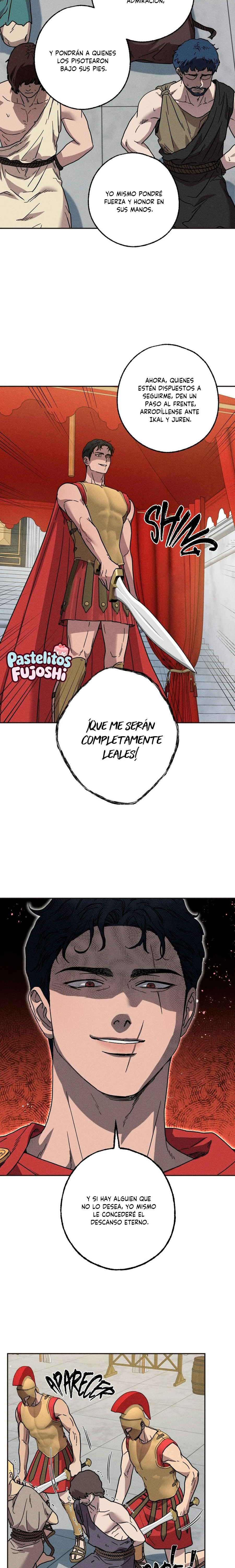 El amor llega en una noche iluminada por la luna. Capitulo 23 página 16