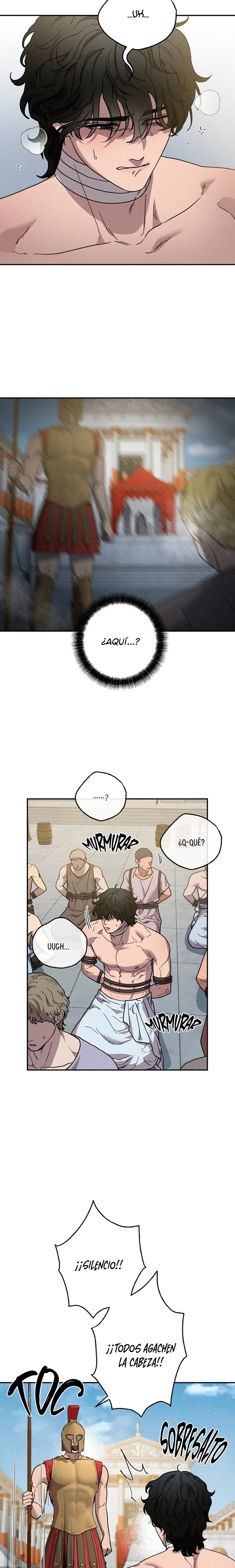 El amor llega en una noche iluminada por la luna. Capitulo 23 página 9