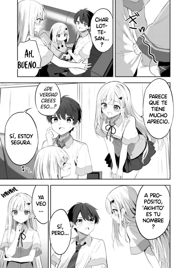 Maigo ni Natteita Youjo wo Tasuketara, Otonari ni Sumu Bishoujo Ryuugakusei ga Ie ni Asobi ni Kuru You ni Natta Ken Nitsuite Capitulo 1 página 50