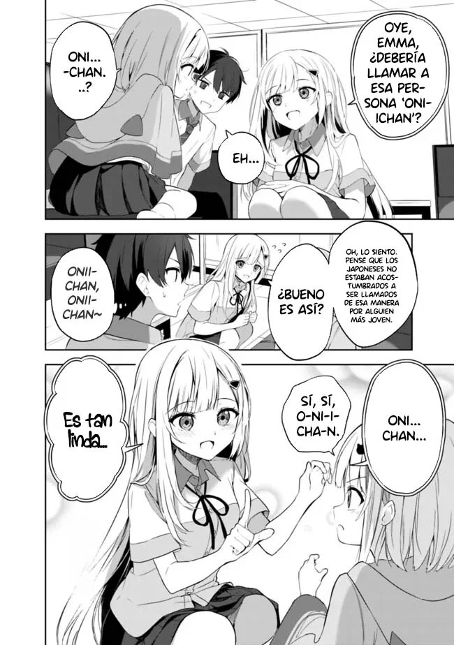 Maigo ni Natteita Youjo wo Tasuketara, Otonari ni Sumu Bishoujo Ryuugakusei ga Ie ni Asobi ni Kuru You ni Natta Ken Nitsuite Capitulo 1 página 51
