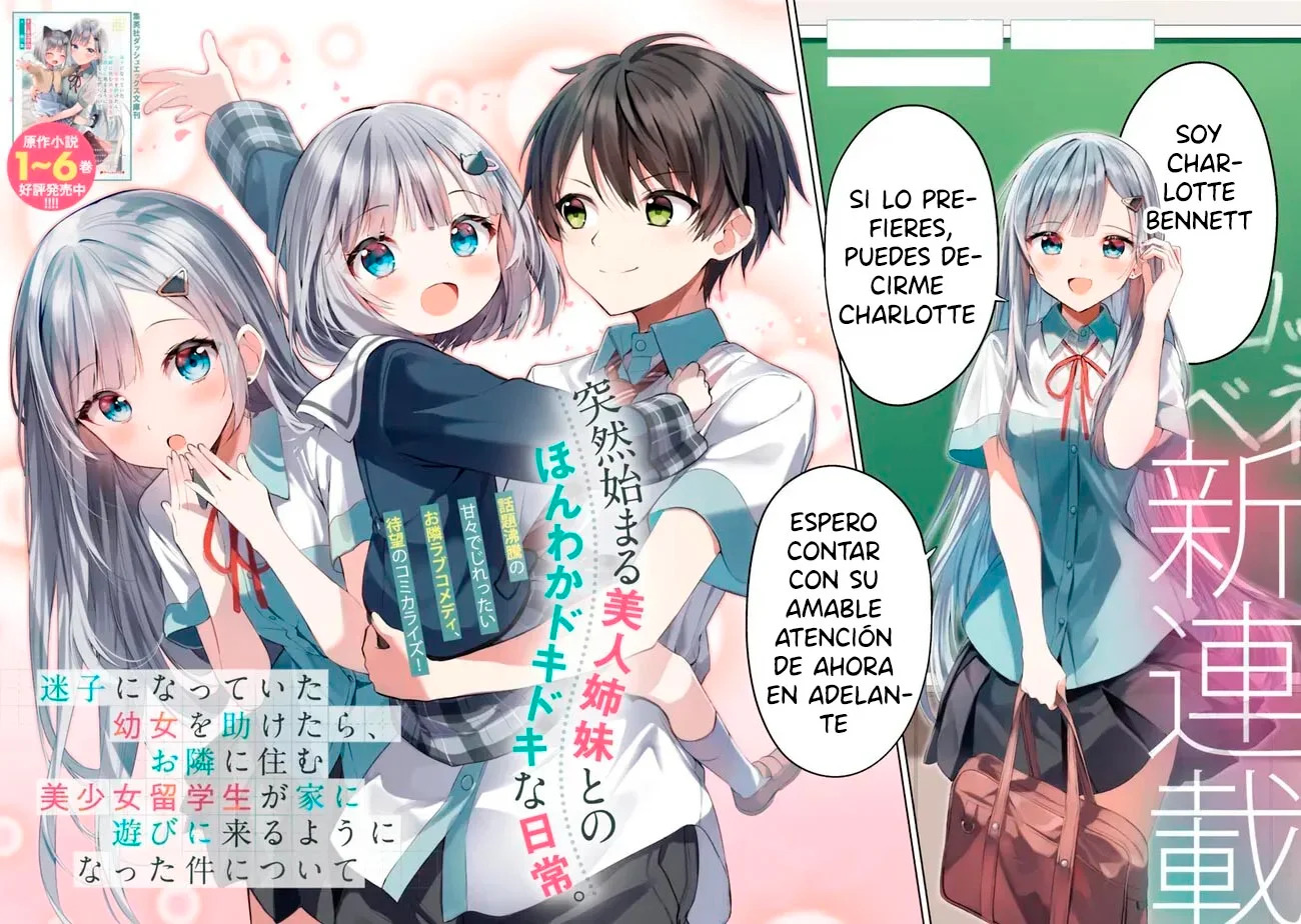 Maigo ni Natteita Youjo wo Tasuketara, Otonari ni Sumu Bishoujo Ryuugakusei ga Ie ni Asobi ni Kuru You ni Natta Ken Nitsuite Capitulo 1 página 6
