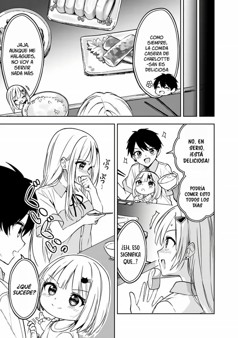 Maigo ni Natteita Youjo wo Tasuketara, Otonari ni Sumu Bishoujo Ryuugakusei ga Ie ni Asobi ni Kuru You ni Natta Ken Nitsuite Capitulo 11 página 12