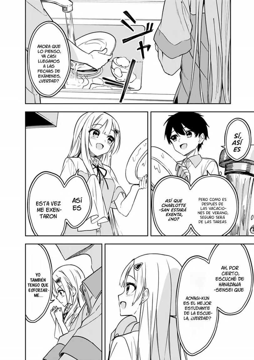 Maigo ni Natteita Youjo wo Tasuketara, Otonari ni Sumu Bishoujo Ryuugakusei ga Ie ni Asobi ni Kuru You ni Natta Ken Nitsuite Capitulo 11 página 15